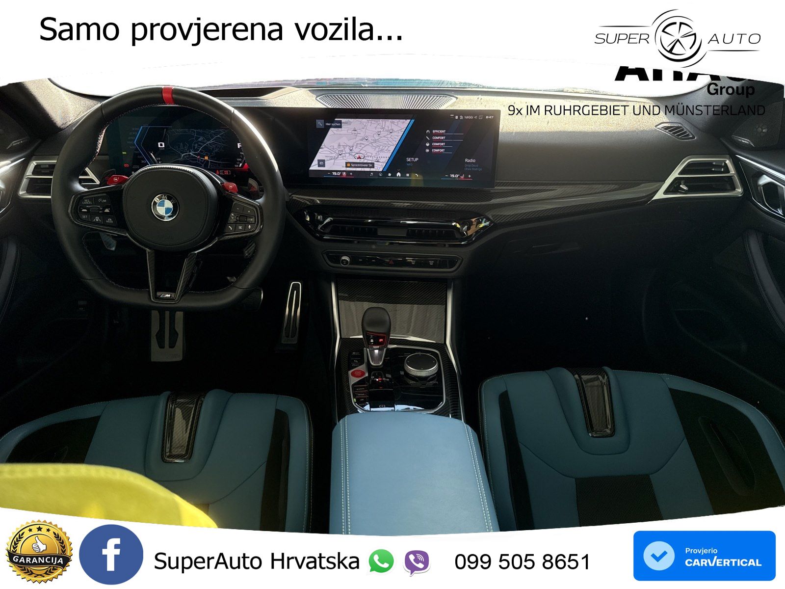 BMW M4 Competition 3.0 (510 KS) Steptronic LED+GR SJED+ACC