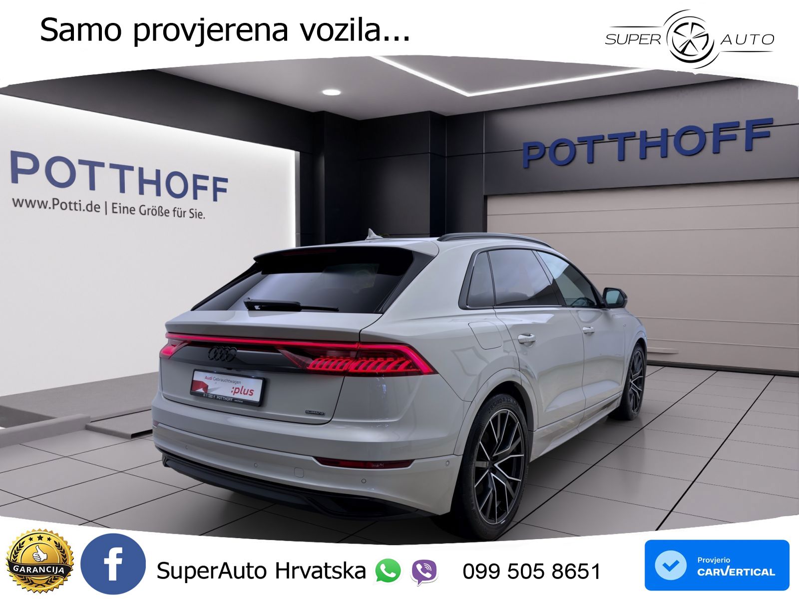 Audi Q8 50 TDI V6 (286 KS) quattro Tiptronic