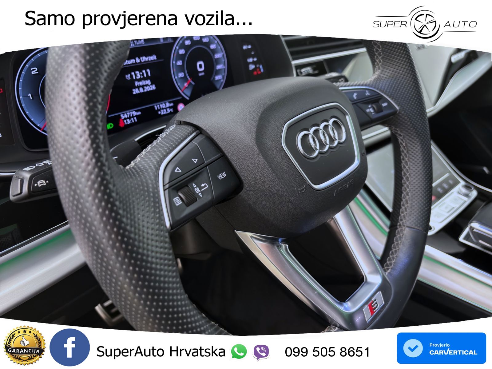 Audi Q8 50 TDI V6 (286 KS) quattro Tiptronic