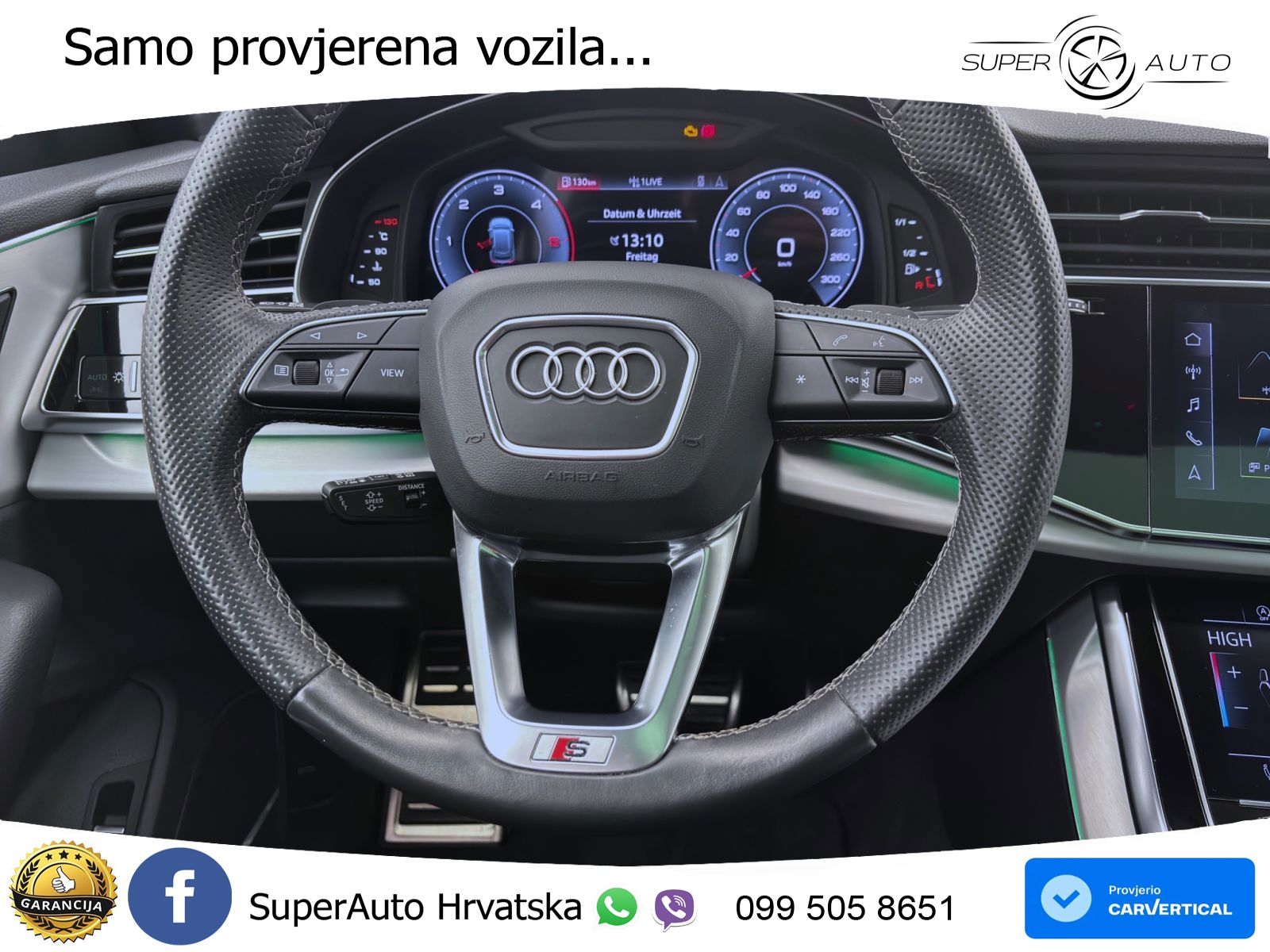 Audi Q8 50 TDI V6 (286 KS) quattro Tiptronic