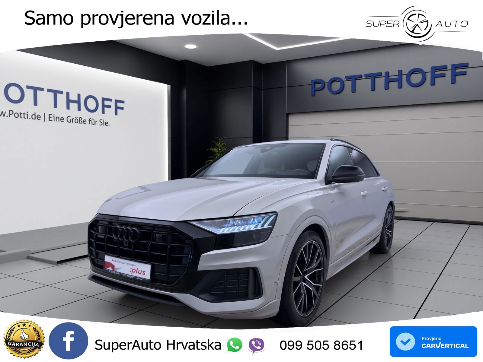 Audi Q8 50 TDI V6 (286 KS) quattro Tiptronic