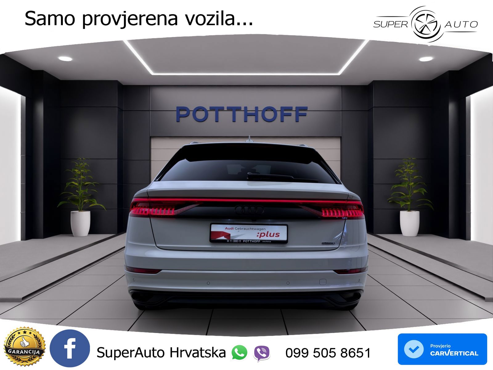 Audi Q8 50 TDI V6 (286 KS) quattro Tiptronic