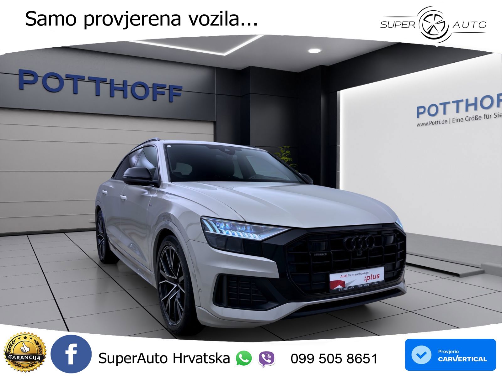 Audi Q8 50 TDI V6 (286 KS) quattro Tiptronic