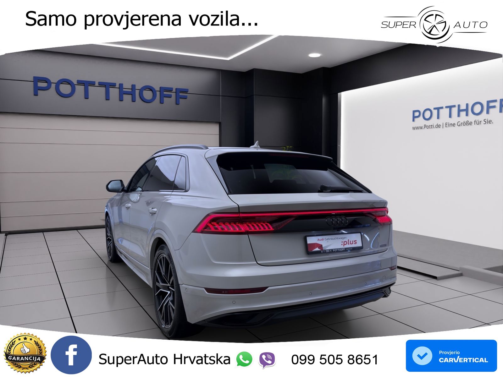 Audi Q8 50 TDI V6 (286 KS) quattro Tiptronic