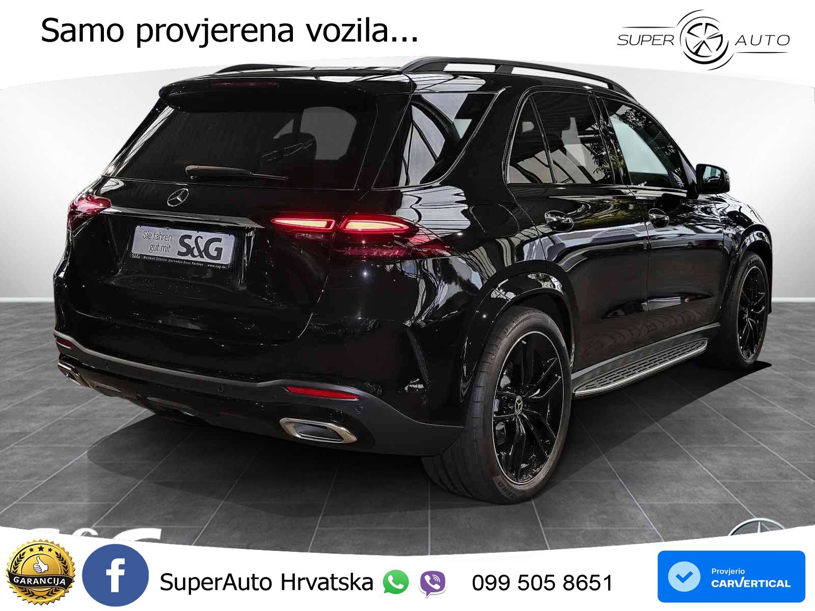 Mercedes GLE 580 V8 (517 KS) EQ Boost 4MATIC 9G-TRONIC AMG LED+GR SJED+ACC