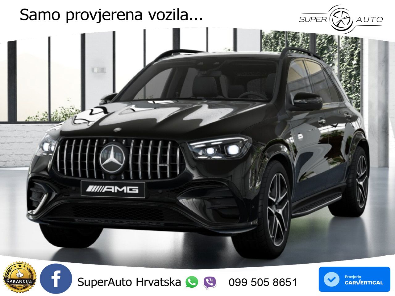 Mercedes AMG GLE 53 (435 KS) EQ Boost 4MATIC+ AMG SPEEDSHIFT TCT 9G LED+GR SJED+ACC
