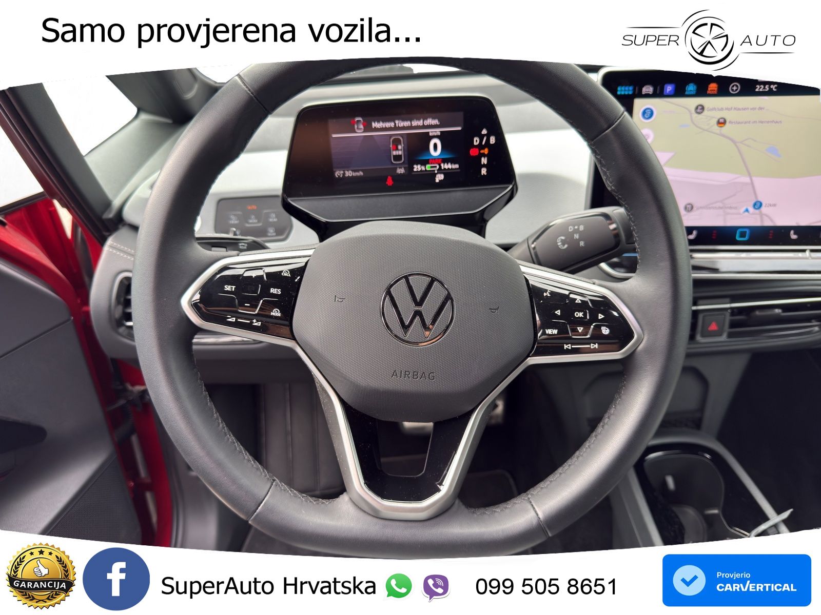 Volkswagen ID.3 Pure 55 kWh (170 KS) LED+GR SJED+ACC