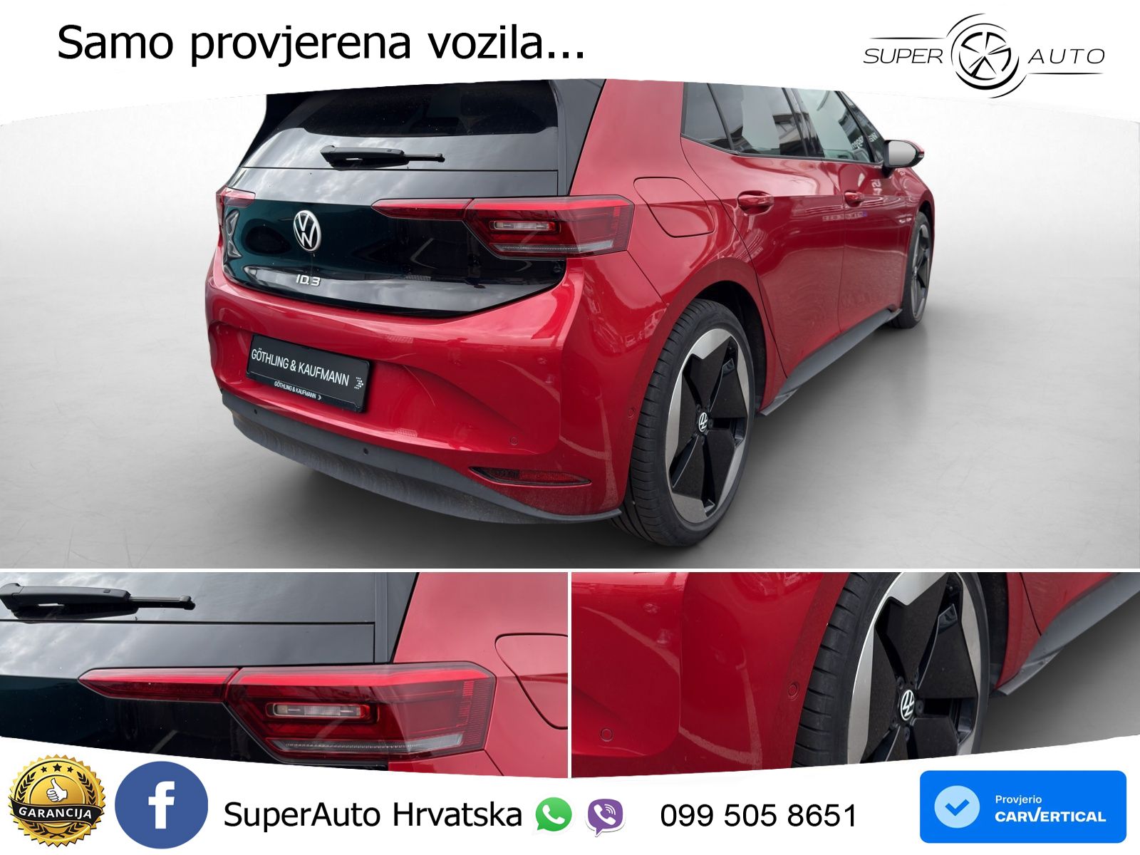 Volkswagen ID.3 Pure 55 kWh (170 KS) LED+GR SJED+ACC