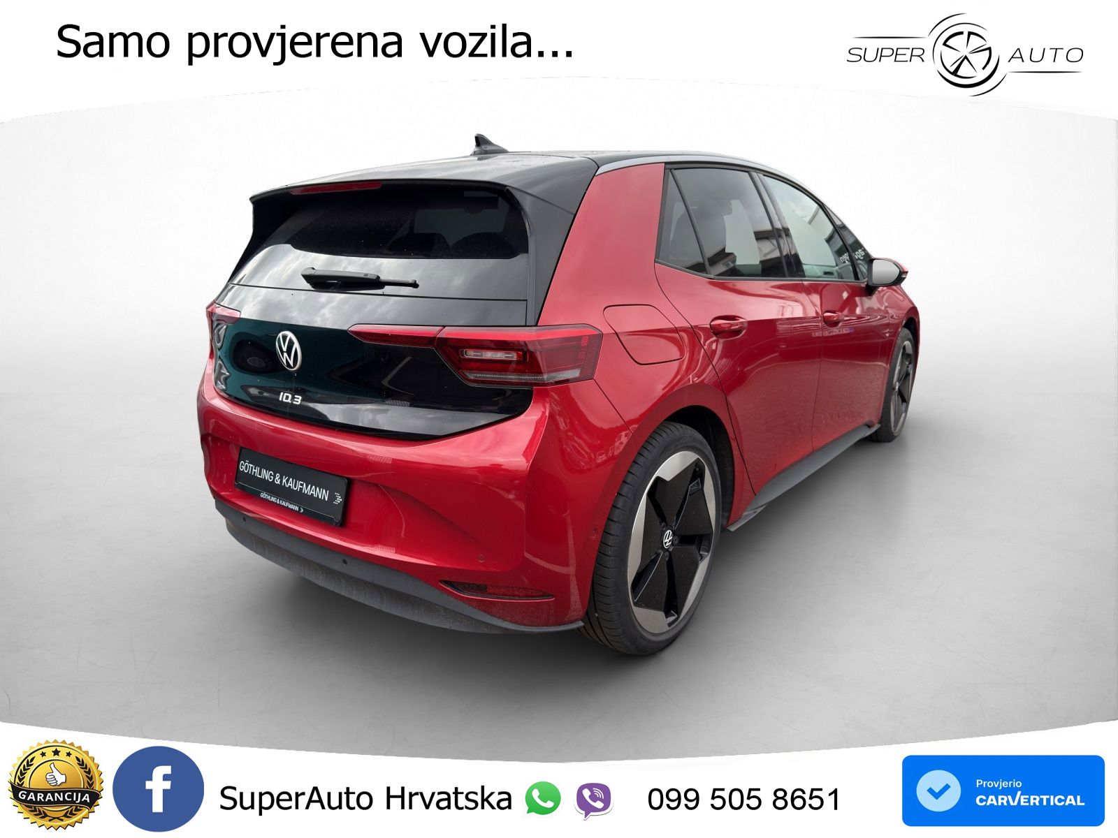 Volkswagen ID.3 Pure 55 kWh (170 KS) LED+GR SJED+ACC