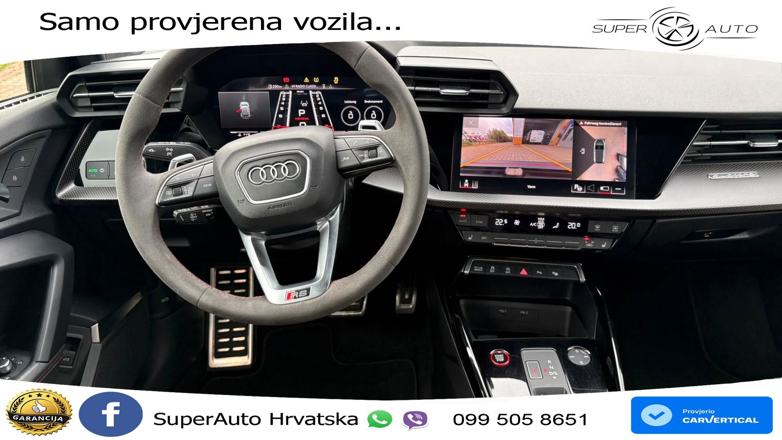Audi RS3 Sedan 2.5 TFSI (400 KS) quattro S tronic LED+GR SJED+ACC