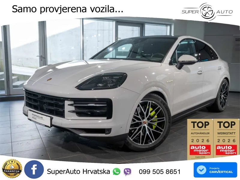 Porsche Cayenne Coupe 3.0 V6 (470 KS) E-Hybrid Tiptronic S