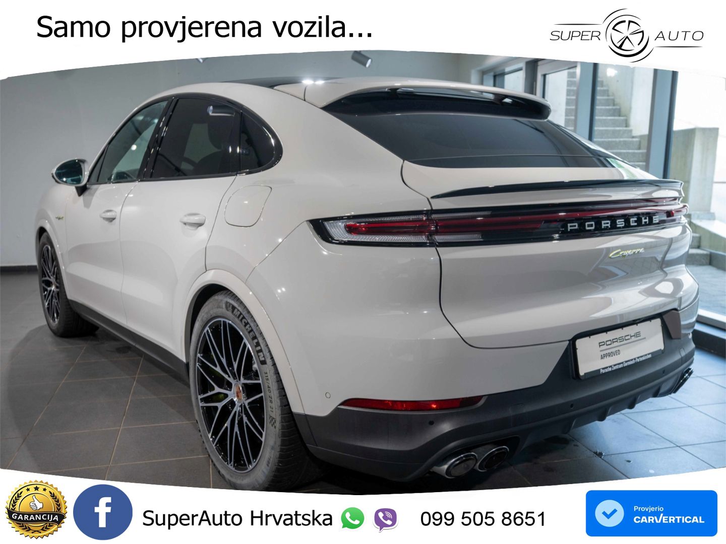 Porsche Cayenne Coupe 3.0 V6 (470 KS) E-Hybrid Tiptronic S