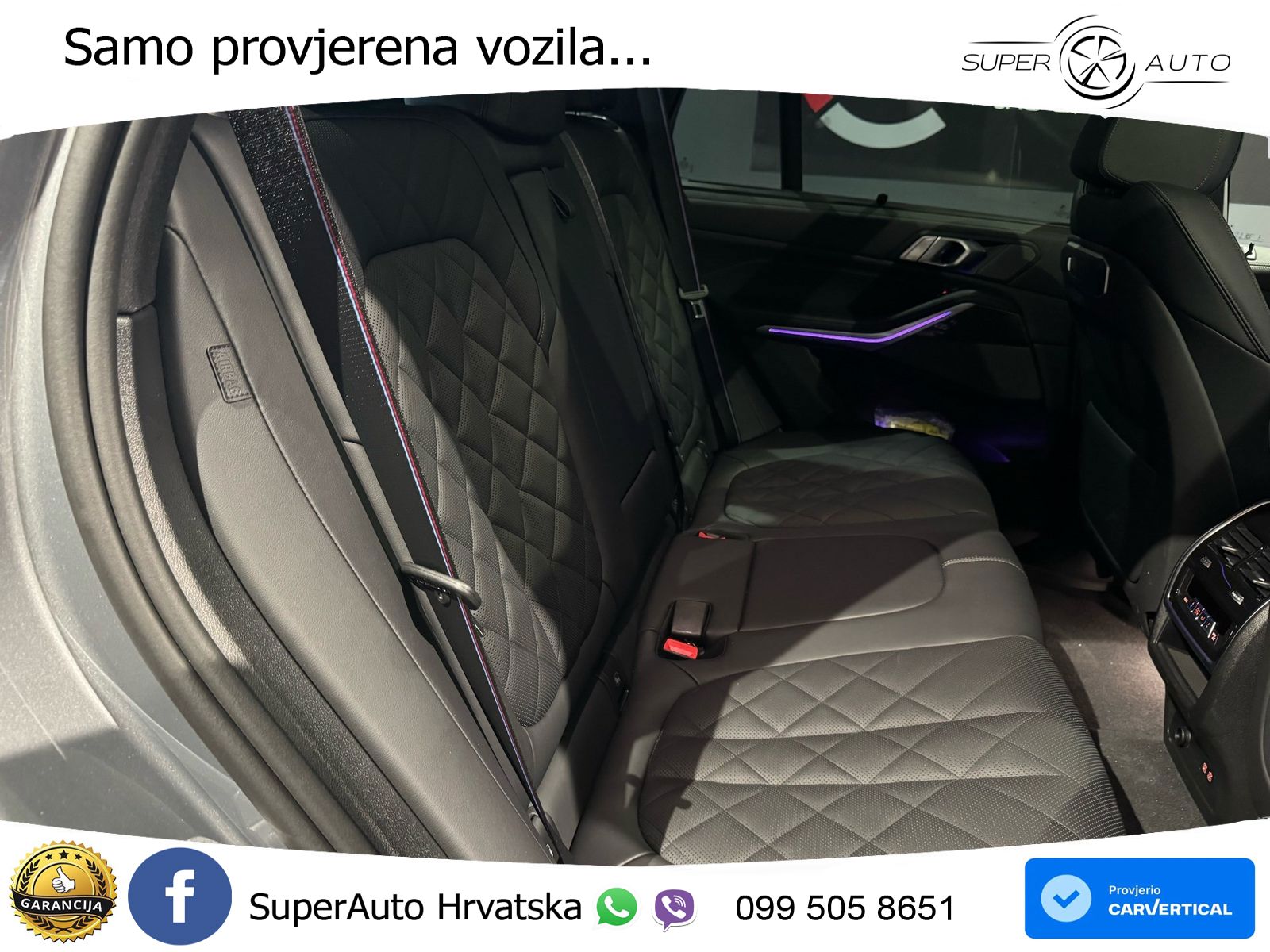 BMW X5 30d (298 KS) xDrive Steptronic ZRAČNI+ACC+GR SJED+KAM+PANO