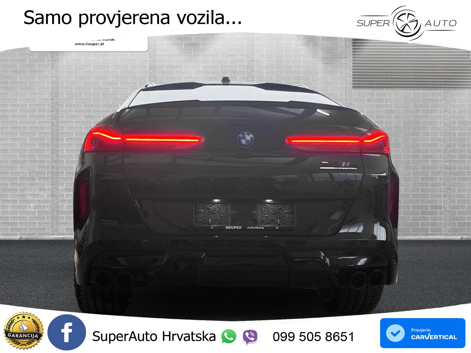 BMW X6 M Competition 4.4 V8 (625 KS) xDrive Steptronic LED+GR SJED+ACC