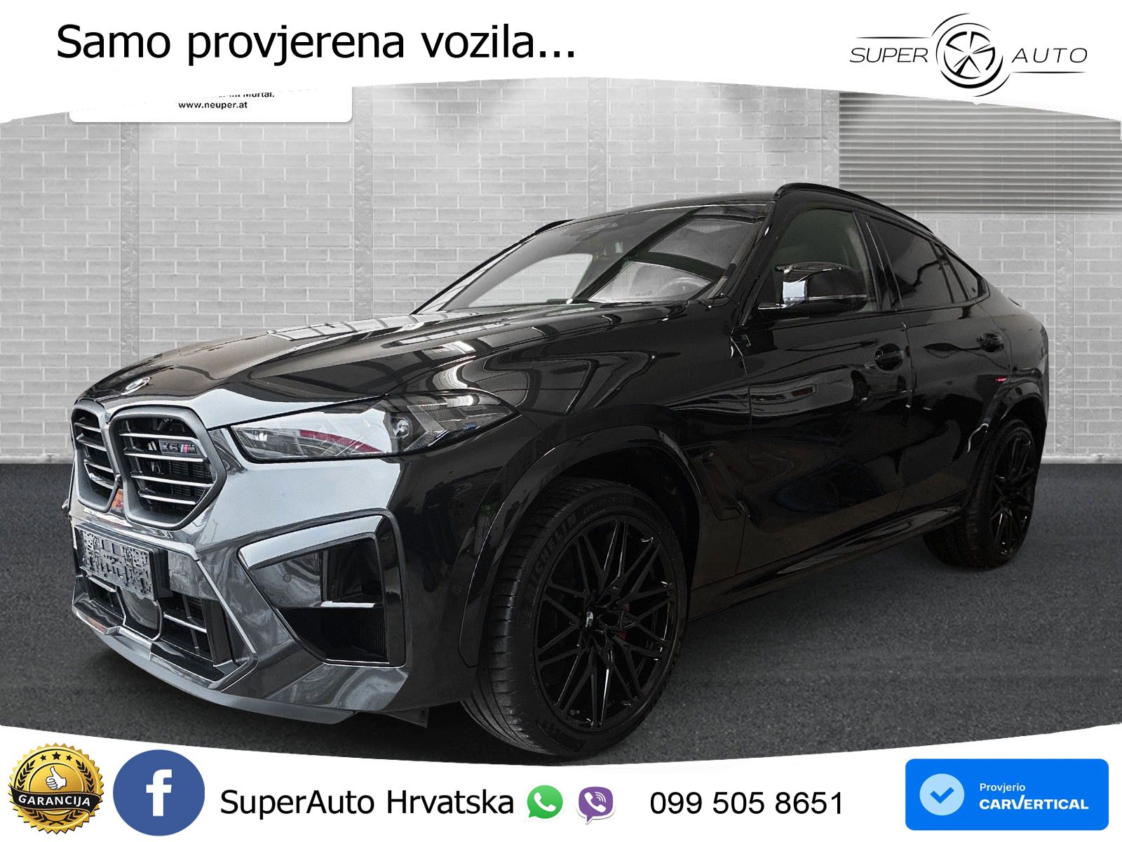 BMW X6 M Competition 4.4 V8 (625 KS) xDrive Steptronic LED+GR SJED+ACC