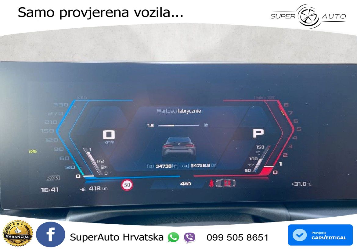 BMW M4 Convertible Competition 3.0 (510 KS) xDrive Steptronic