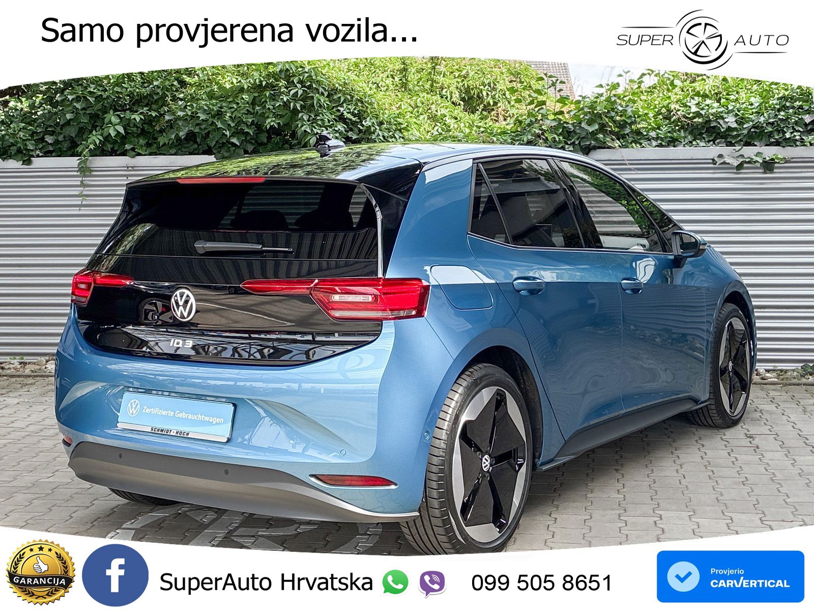 Volkswagen ID.3 Pro S 82 kWh (231 KS) LED+GR SJED+ACC