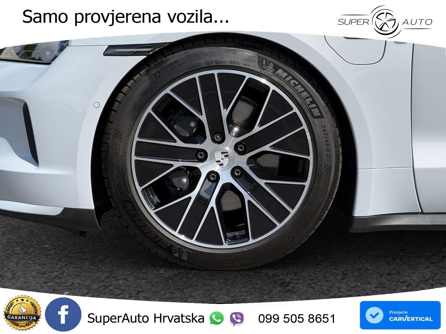 Porsche Taycan Sport Turismo 105 kWh (435 KS)