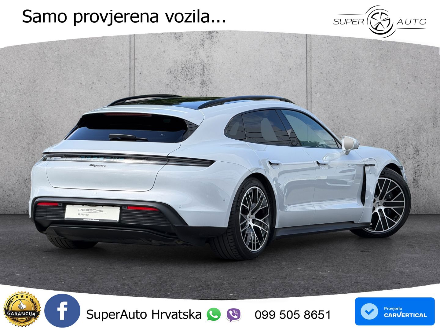 Porsche Taycan Sport Turismo 105 kWh (435 KS)