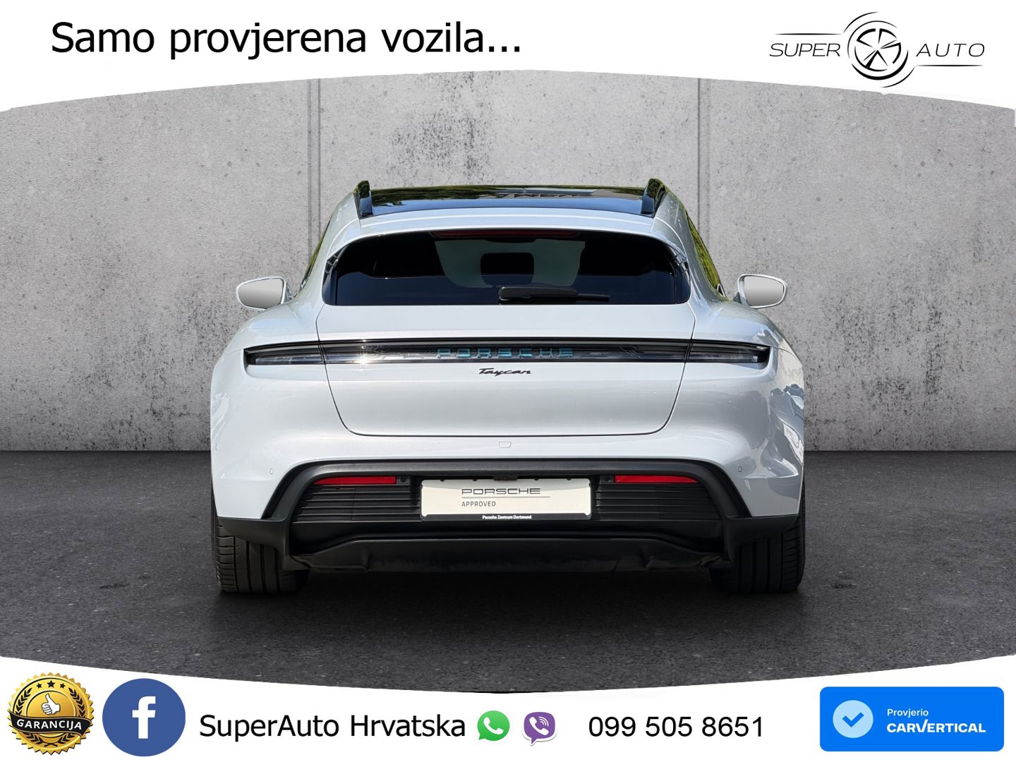 Porsche Taycan Sport Turismo 105 kWh (435 KS)