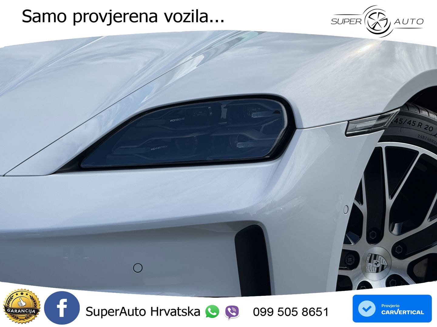 Porsche Taycan Sport Turismo 105 kWh (435 KS)
