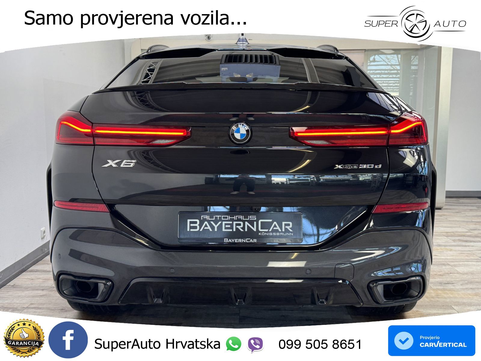 BMW X6 30d (298 KS) xDrive Steptronic M Sport LED+GR SJED+ACC