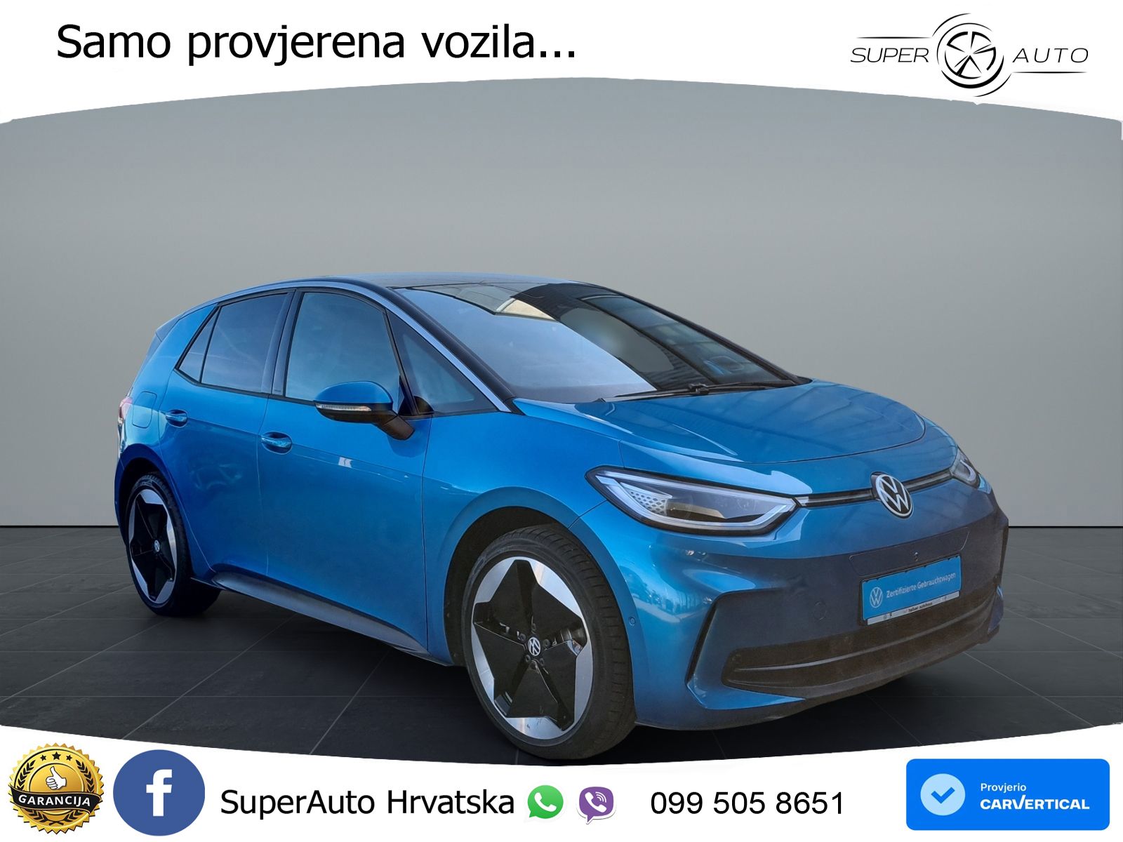 Volkswagen ID.3 Pro S 82 kWh (231 KS) LED+GR SJED+ACC