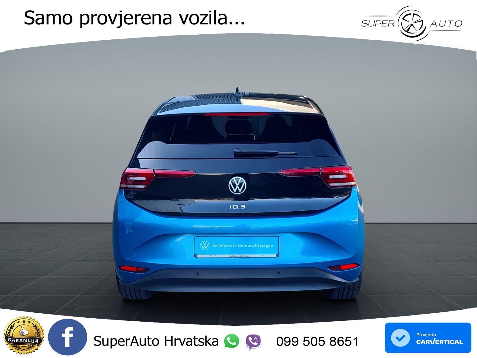 Volkswagen ID.3 Pro S 82 kWh (231 KS) LED+GR SJED+ACC