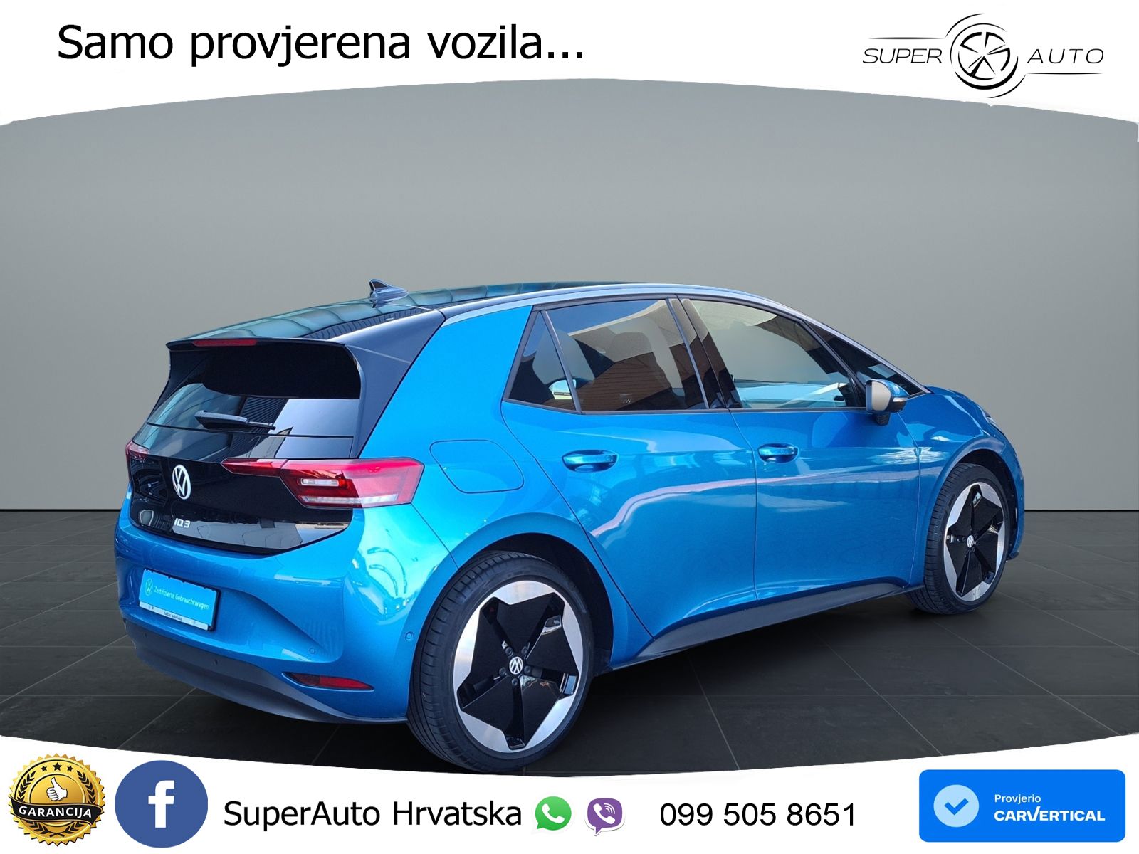 Volkswagen ID.3 Pro S 82 kWh (231 KS) LED+GR SJED+ACC