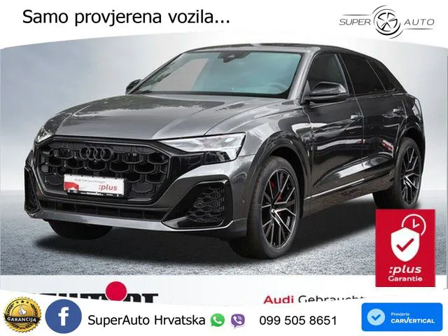 Audi Q8 60 TFSIe V6 (490 KS) quattro Tiptronic S line 489 KS LED+GR SJED+ACC