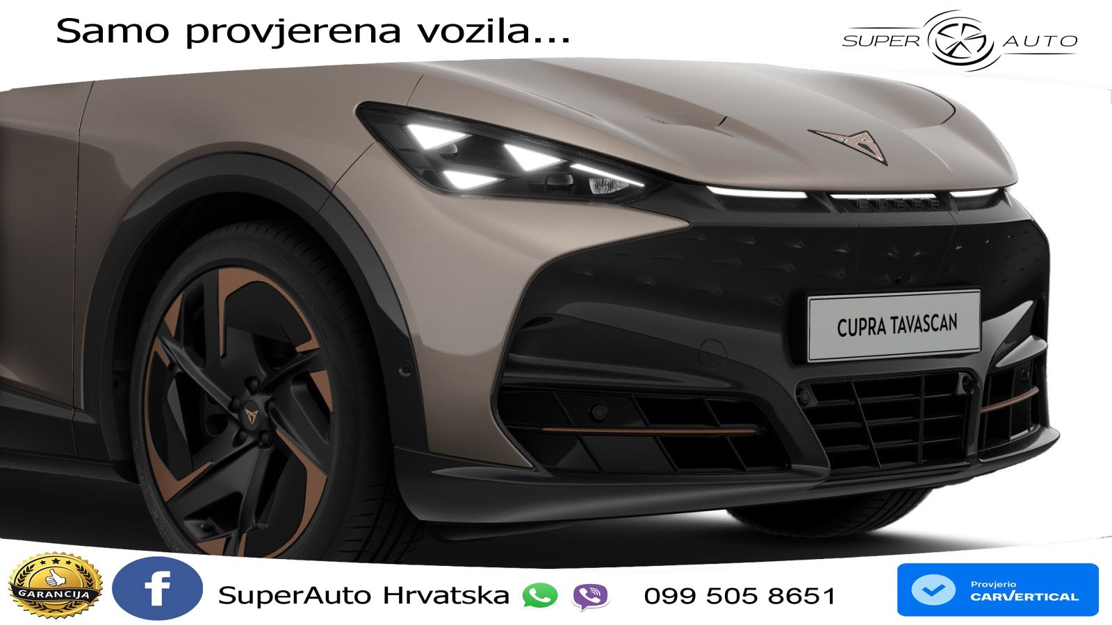 Cupra Tavascan 82 kWh (340 KS)  4WD VZ LED+GR SJED+ACC