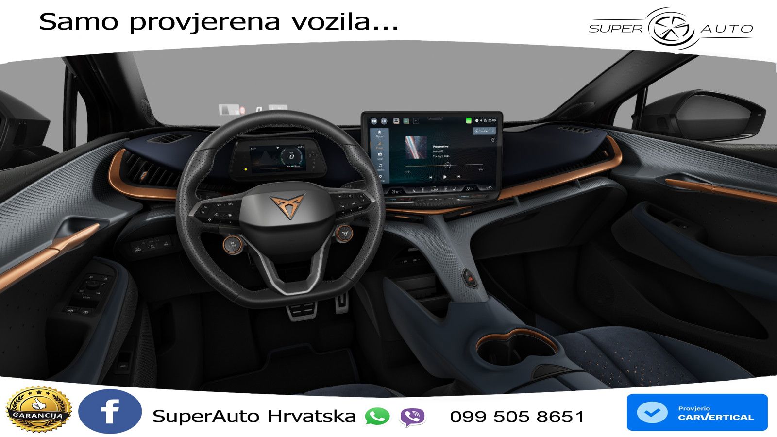 Cupra Tavascan 82 kWh (340 KS)  4WD VZ LED+GR SJED+ACC