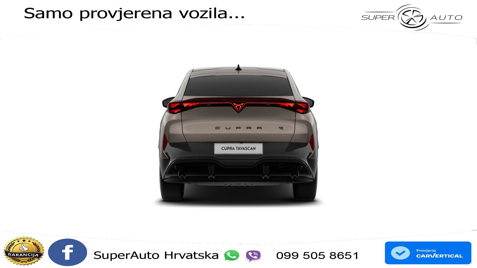 Cupra Tavascan 82 kWh (340 KS)  4WD VZ LED+GR SJED+ACC