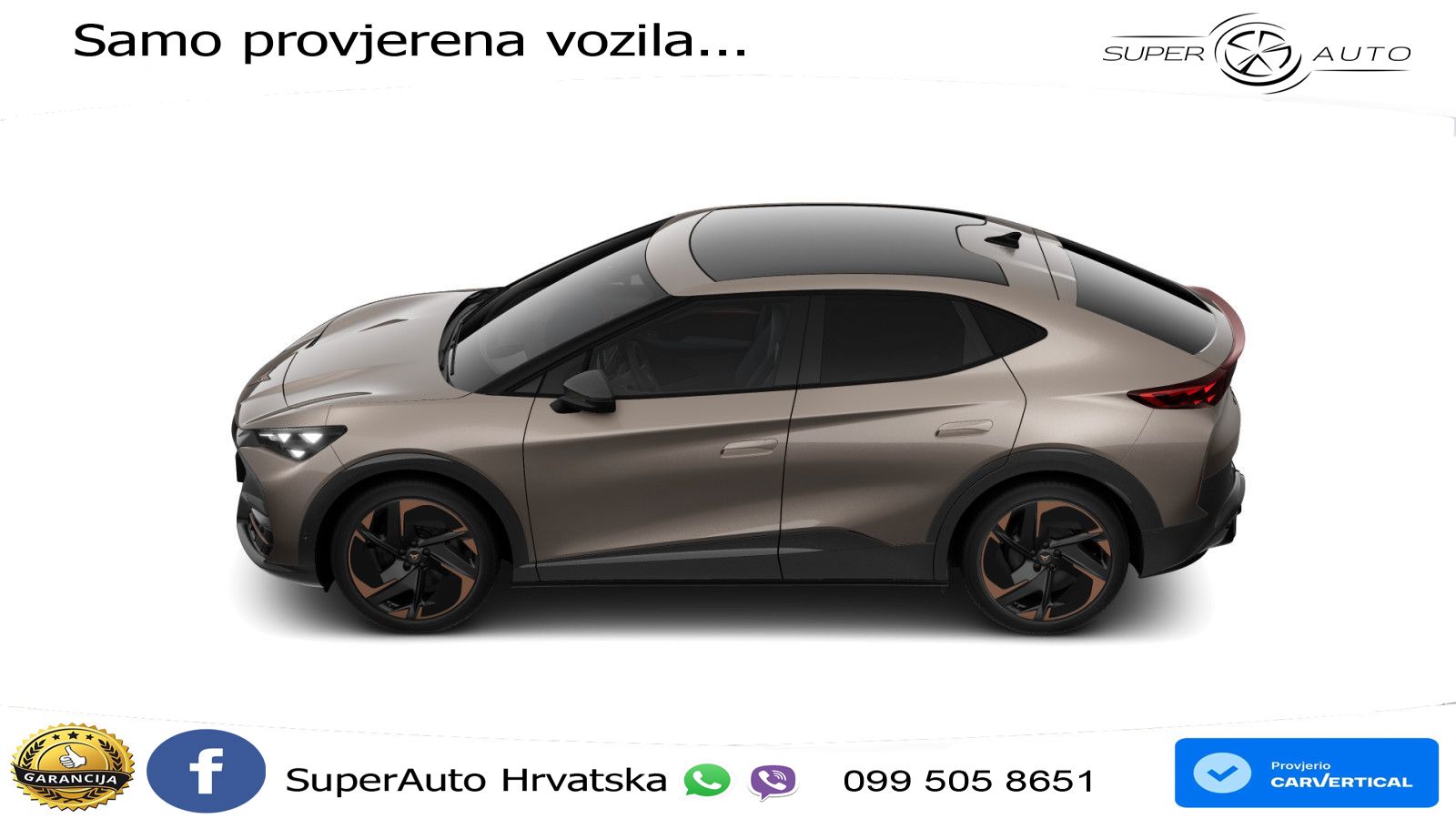 Cupra Tavascan 82 kWh (340 KS)  4WD VZ LED+GR SJED+ACC