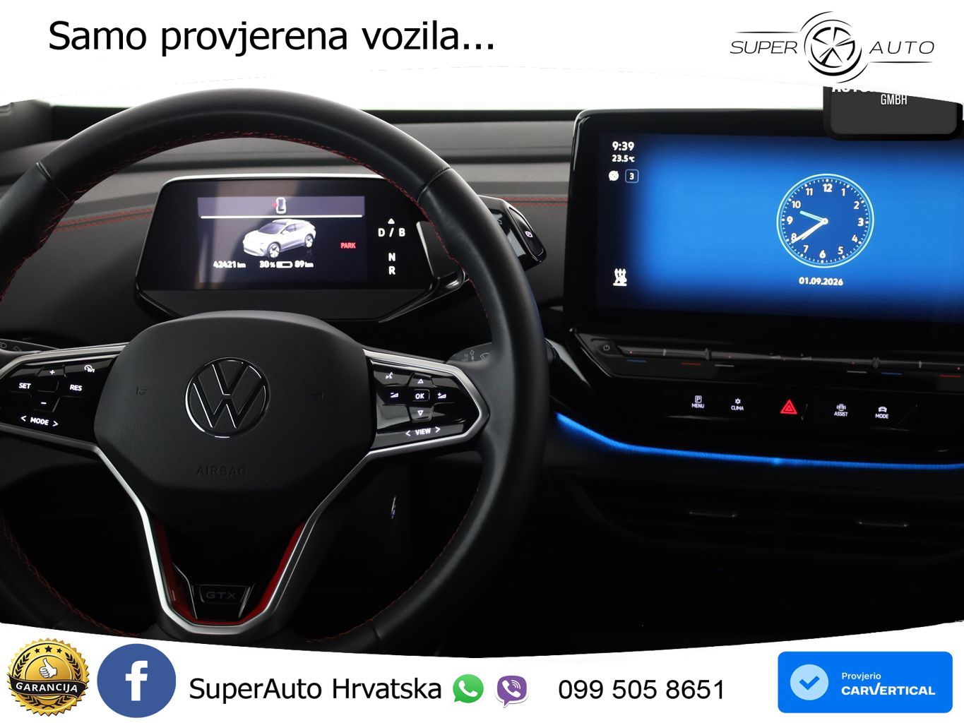 Volkswagen ID.4 GTX 82 kWh (299 KS) 4MOTION