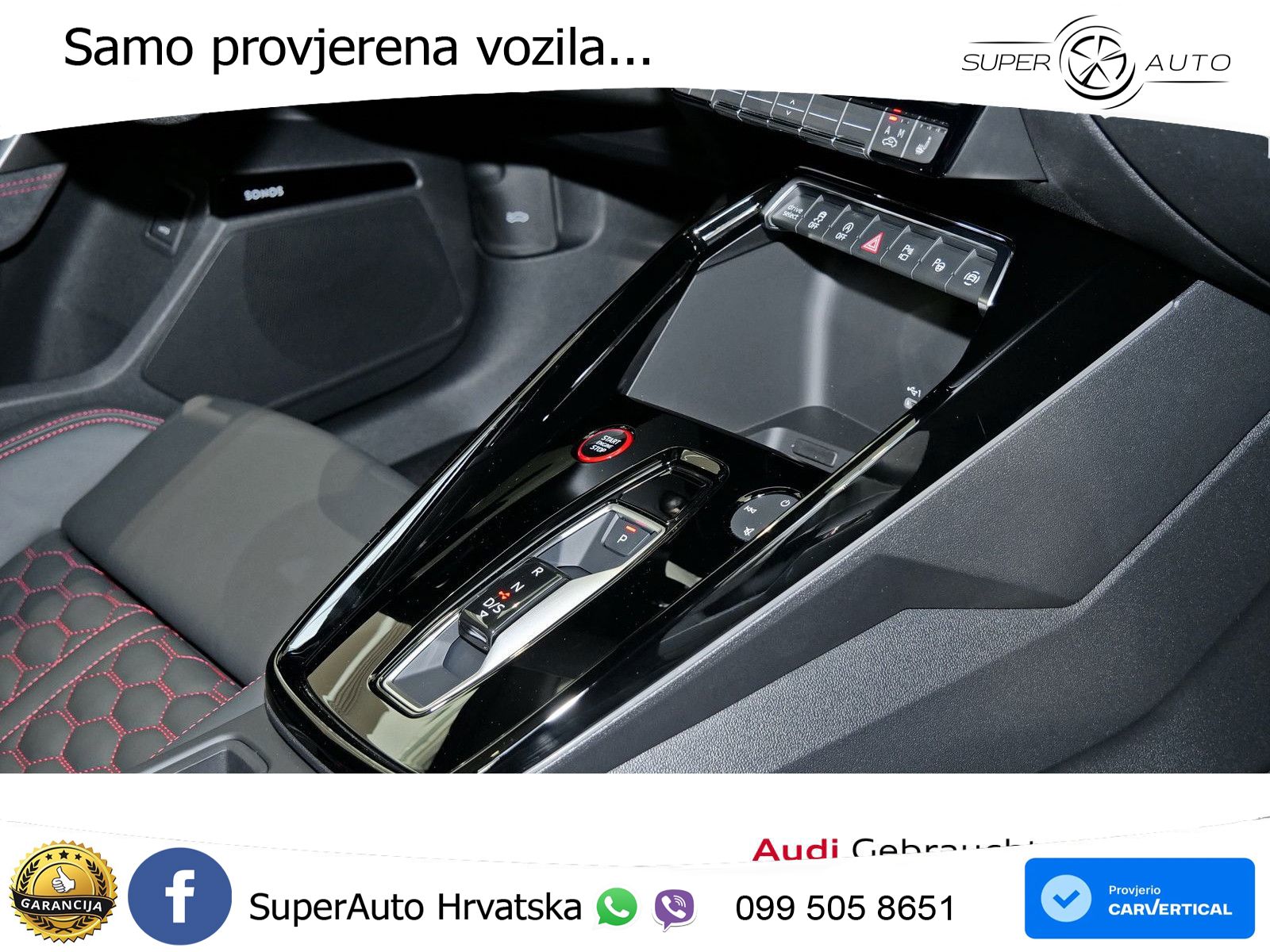 Audi RS3 Sportback 2.5 TFSI (400 KS) quattro S tronic LED+GR SJED+ACC