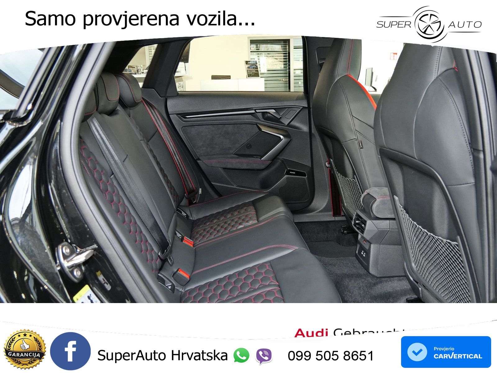 Audi RS3 Sportback 2.5 TFSI (400 KS) quattro S tronic LED+GR SJED+ACC