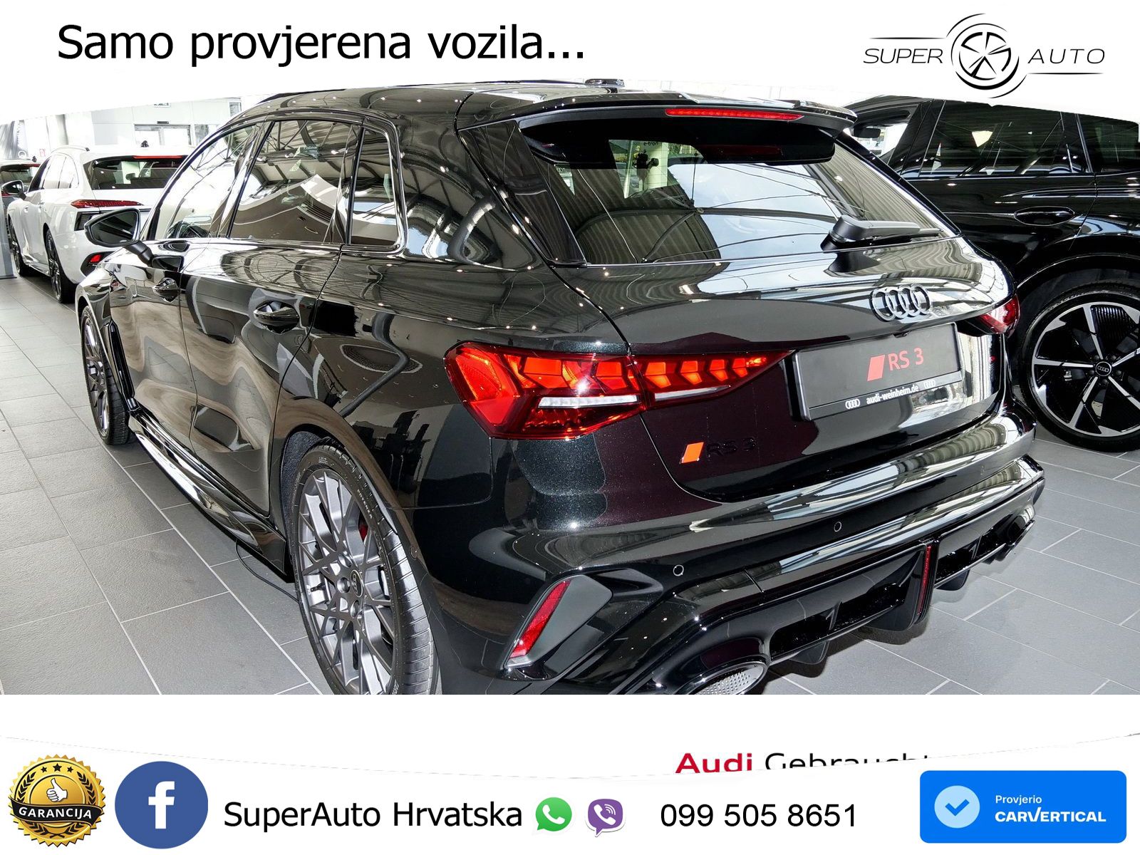 Audi RS3 Sportback 2.5 TFSI (400 KS) quattro S tronic LED+GR SJED+ACC