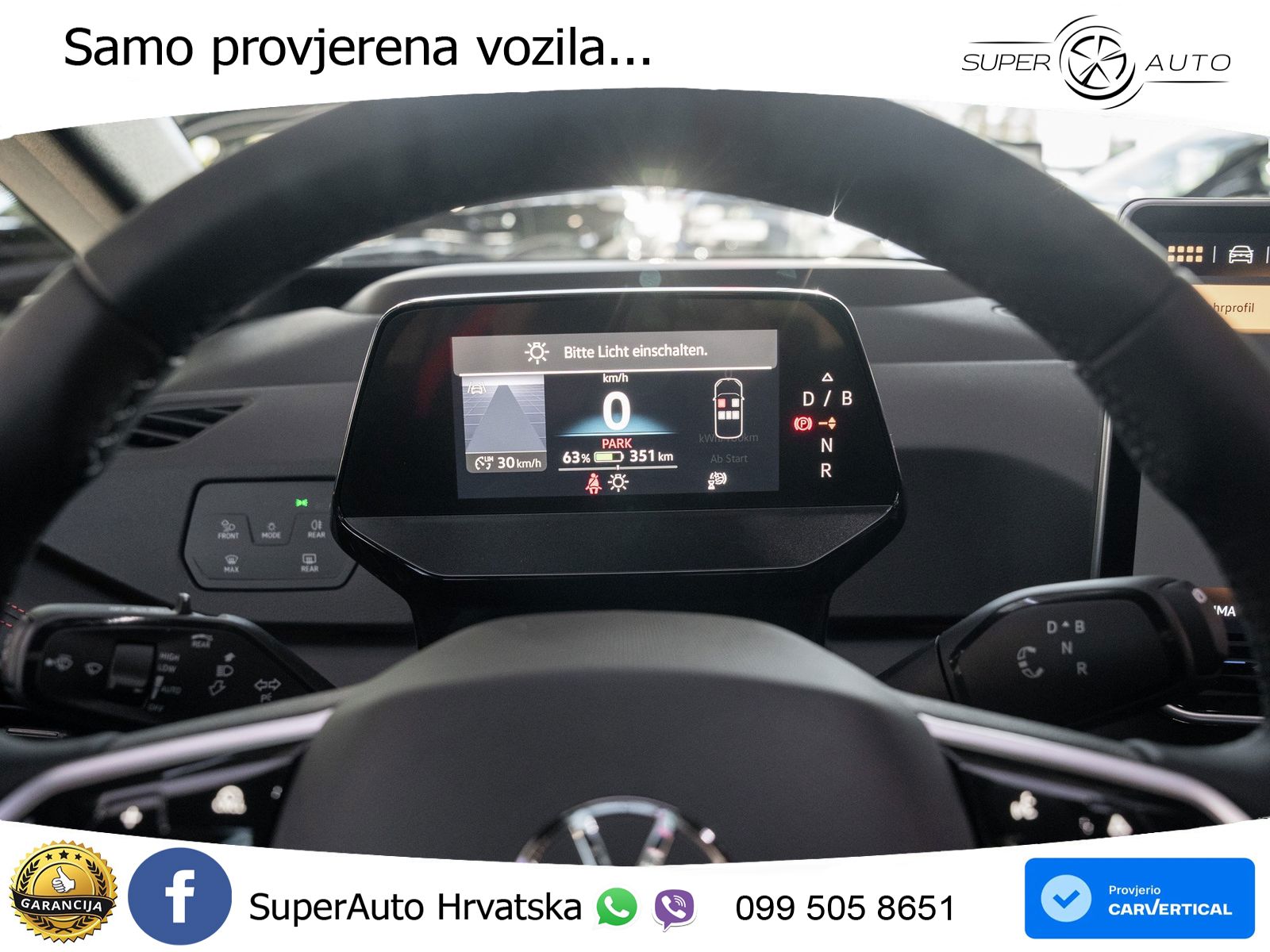 Volkswagen ID.3 GTX Performance 84 kWh (326 KS) LED+GR SJED+ACC