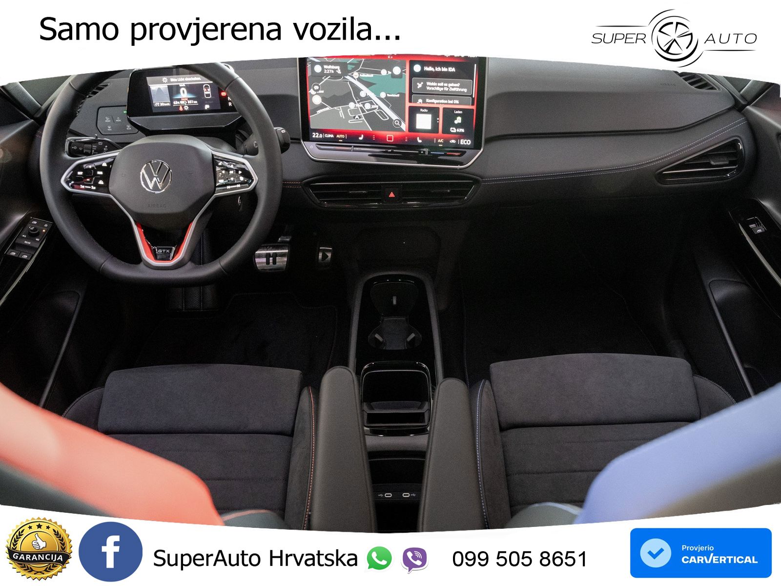 Volkswagen ID.3 GTX Performance 84 kWh (326 KS) LED+GR SJED+ACC