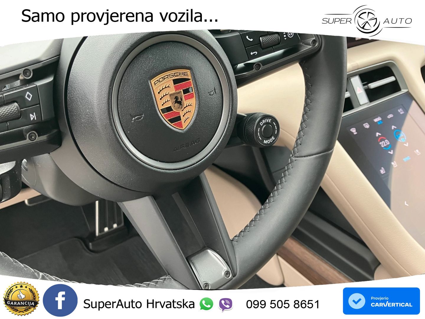 Porsche Taycan Sport Turismo 4S 105 kWh (598 KS)