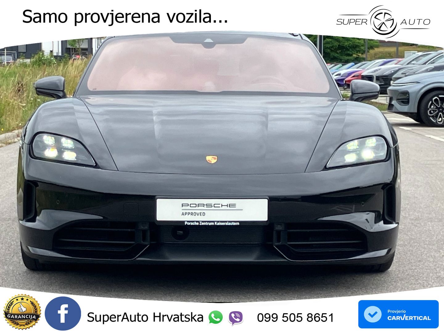 Porsche Taycan Sport Turismo 4S 105 kWh (598 KS)