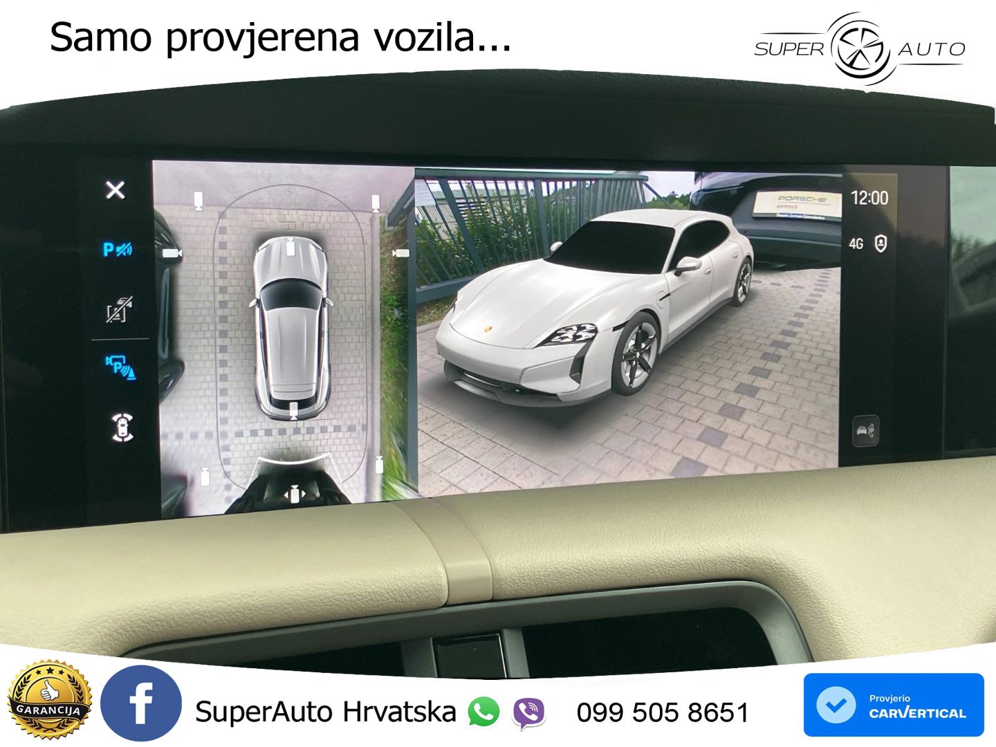 Porsche Taycan Sport Turismo 4S 105 kWh (598 KS)