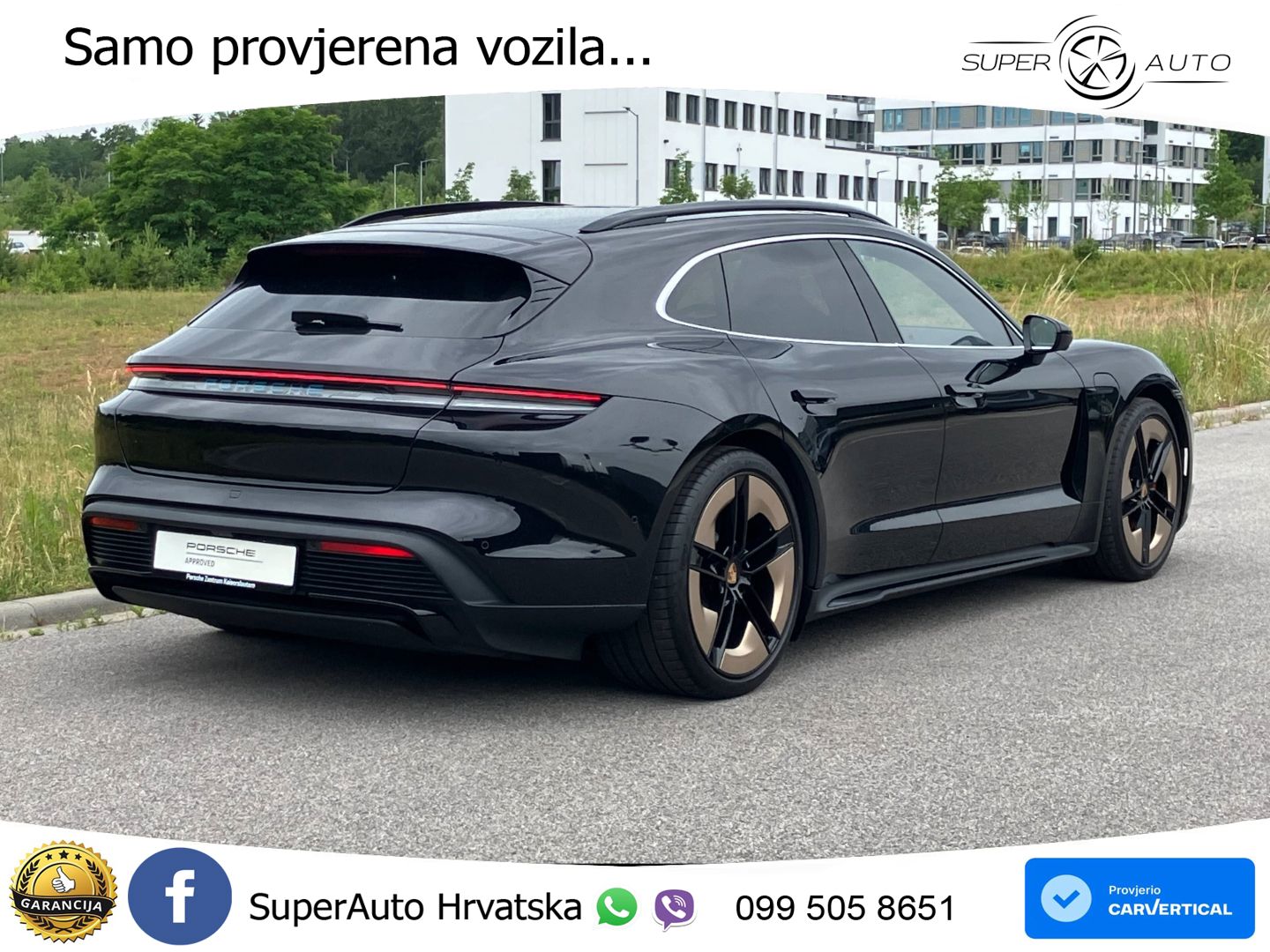 Porsche Taycan Sport Turismo 4S 105 kWh (598 KS)