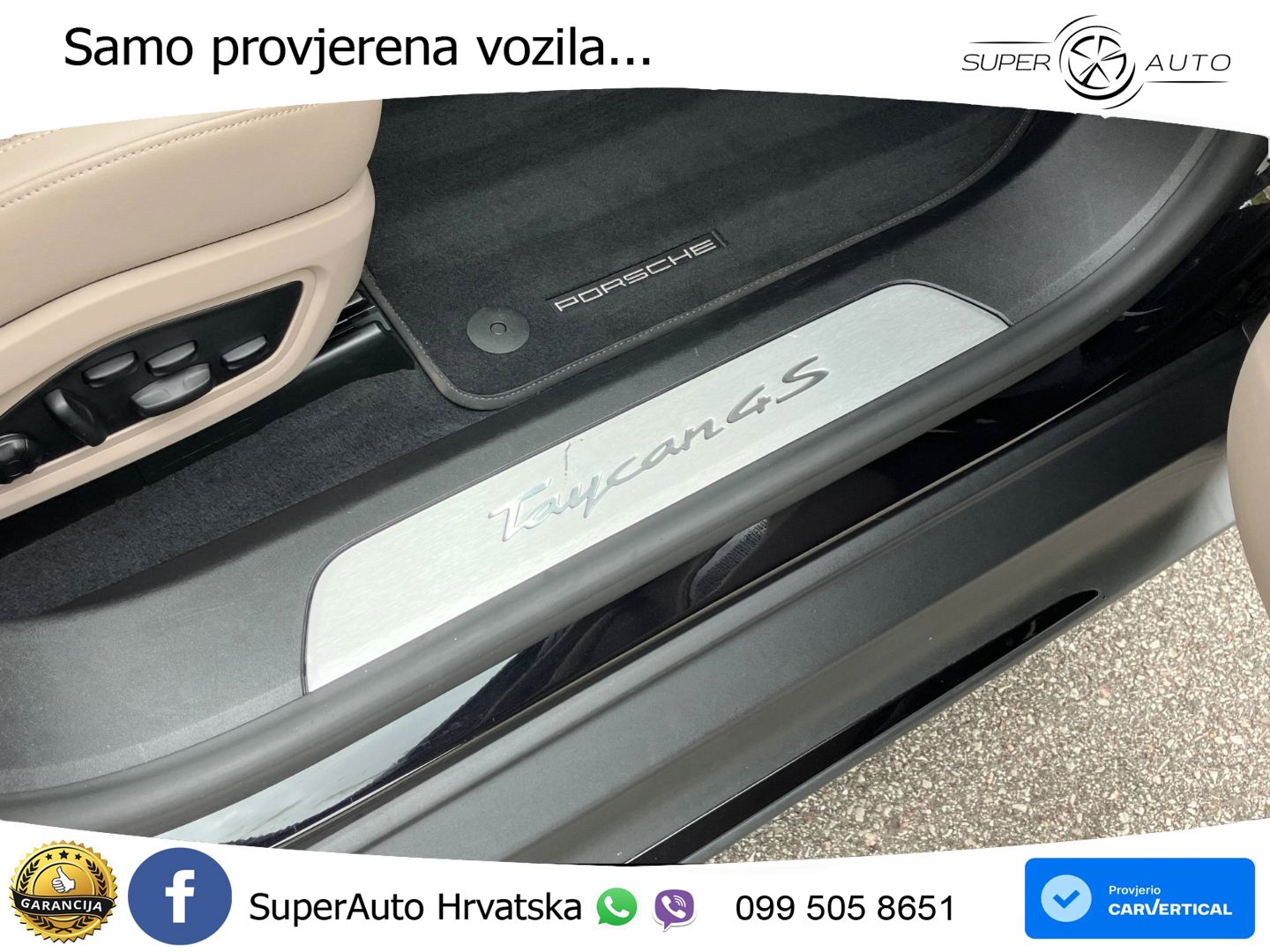 Porsche Taycan Sport Turismo 4S 105 kWh (598 KS)