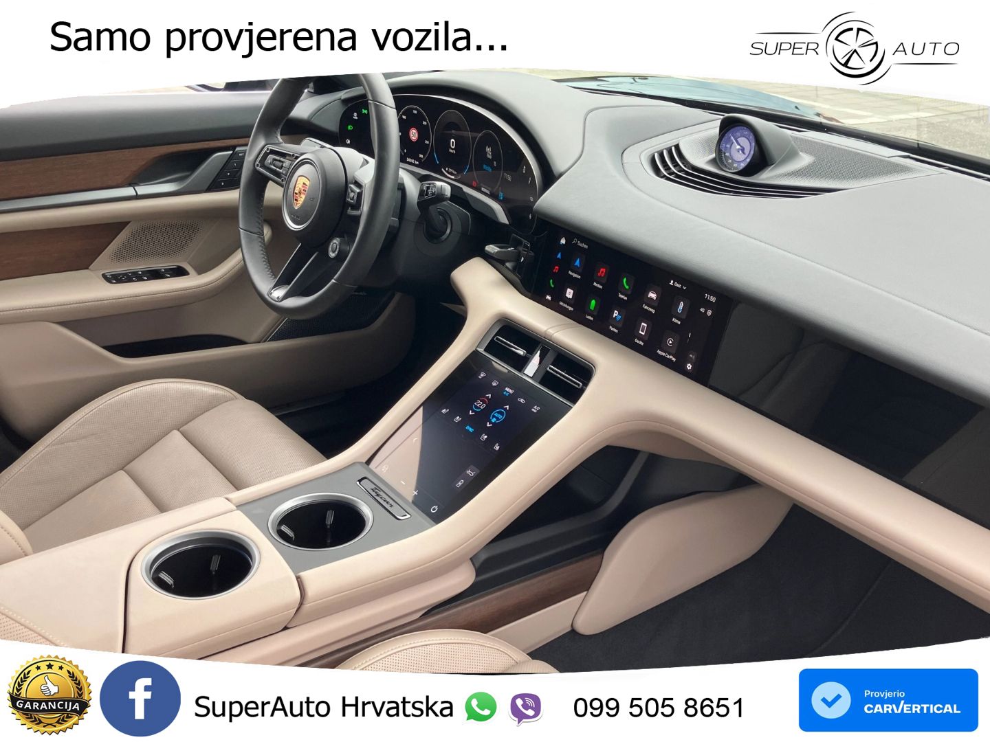 Porsche Taycan Sport Turismo 4S 105 kWh (598 KS)
