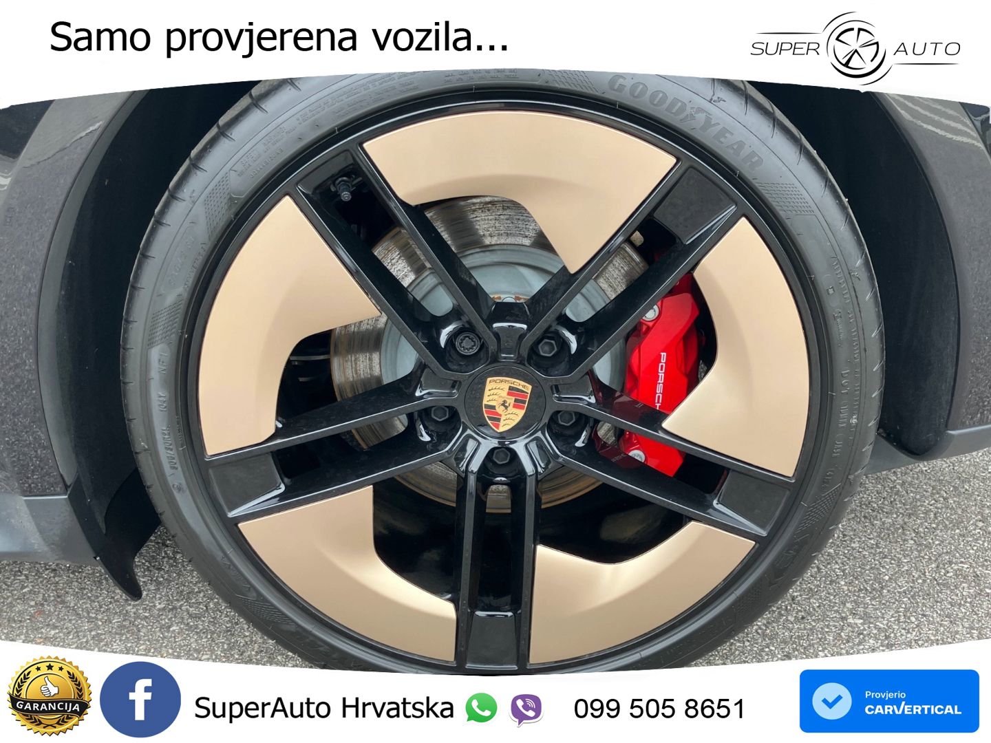 Porsche Taycan Sport Turismo 4S 105 kWh (598 KS)