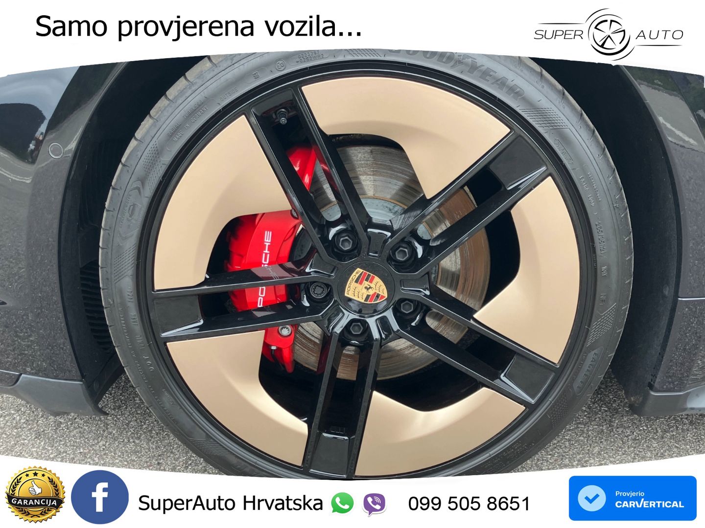 Porsche Taycan Sport Turismo 4S 105 kWh (598 KS)