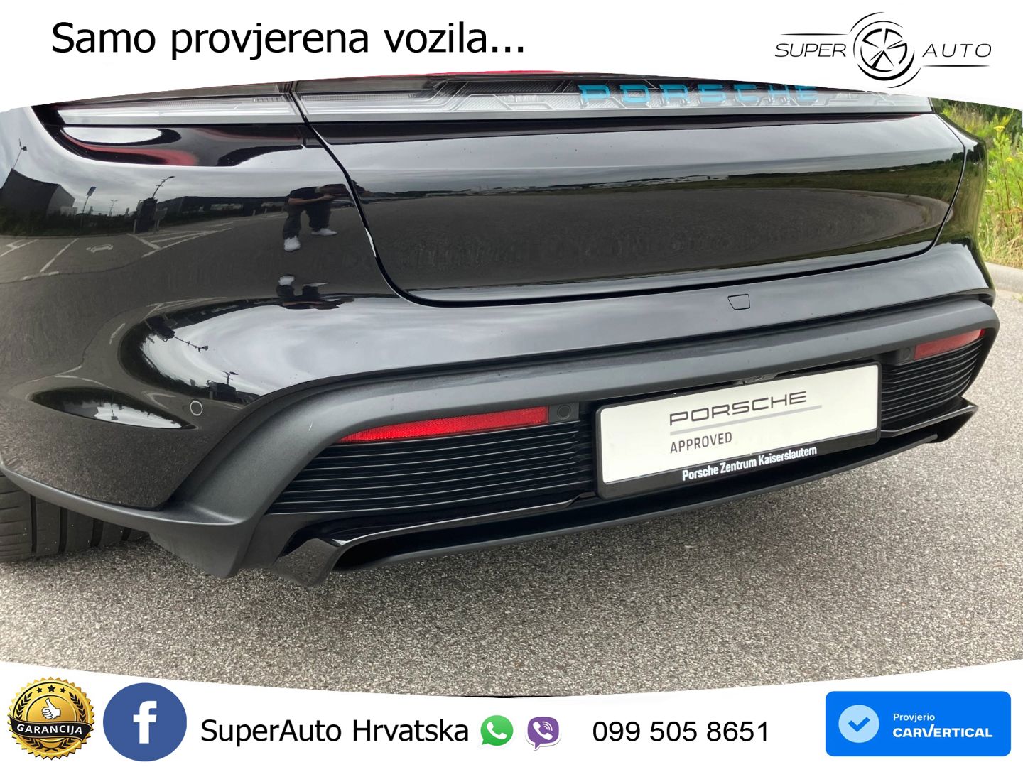 Porsche Taycan Sport Turismo 4S 105 kWh (598 KS)