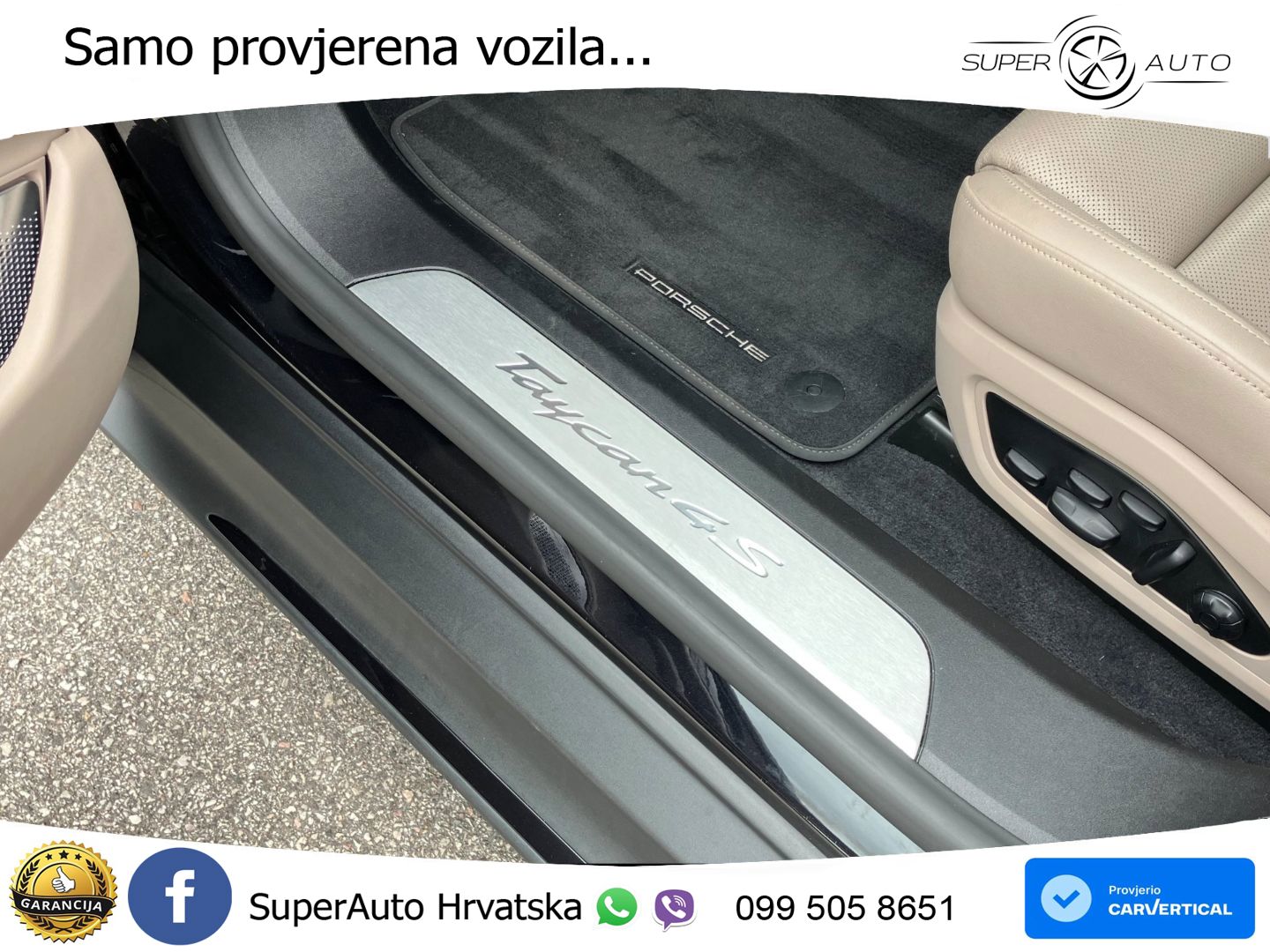 Porsche Taycan Sport Turismo 4S 105 kWh (598 KS)
